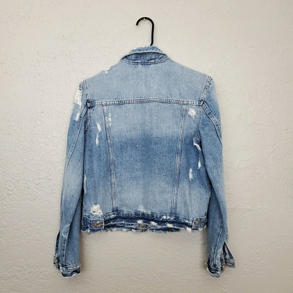 Distressed Jean Jacket - Picture 2 of 2